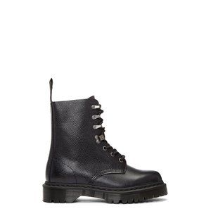 DR. MARTENS BLACK PEBBLE PARA BOOT, SIZE: 10 US / 9 UK